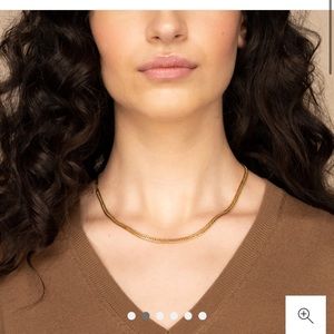 Curb chain necklace